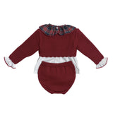 Completo Tre Pezzi Con Culotte Neonata BABY FASHION 531.3C