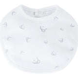 Set Di 2 Bavette In Cotone Con Stampa Neonati CALAMARO 74024