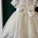 Abito Elegante Battesimale In Pizzo Neonata PETIT 2016438