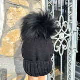 Newborn Smooth Wool Blend Hat FURFANTE CT2100VFA