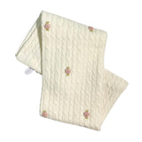 Coperta In Misto Lana Con Ricami Neonata TETO E TATTA CO8000