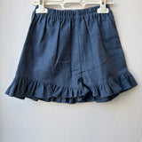Shorts Con Ruches In Tessuto Naturale Neonata  COCOTE 41093