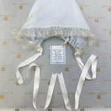 Beanie In Organdis Silk Newborn / SMALL GIUGGIOLA DORAC