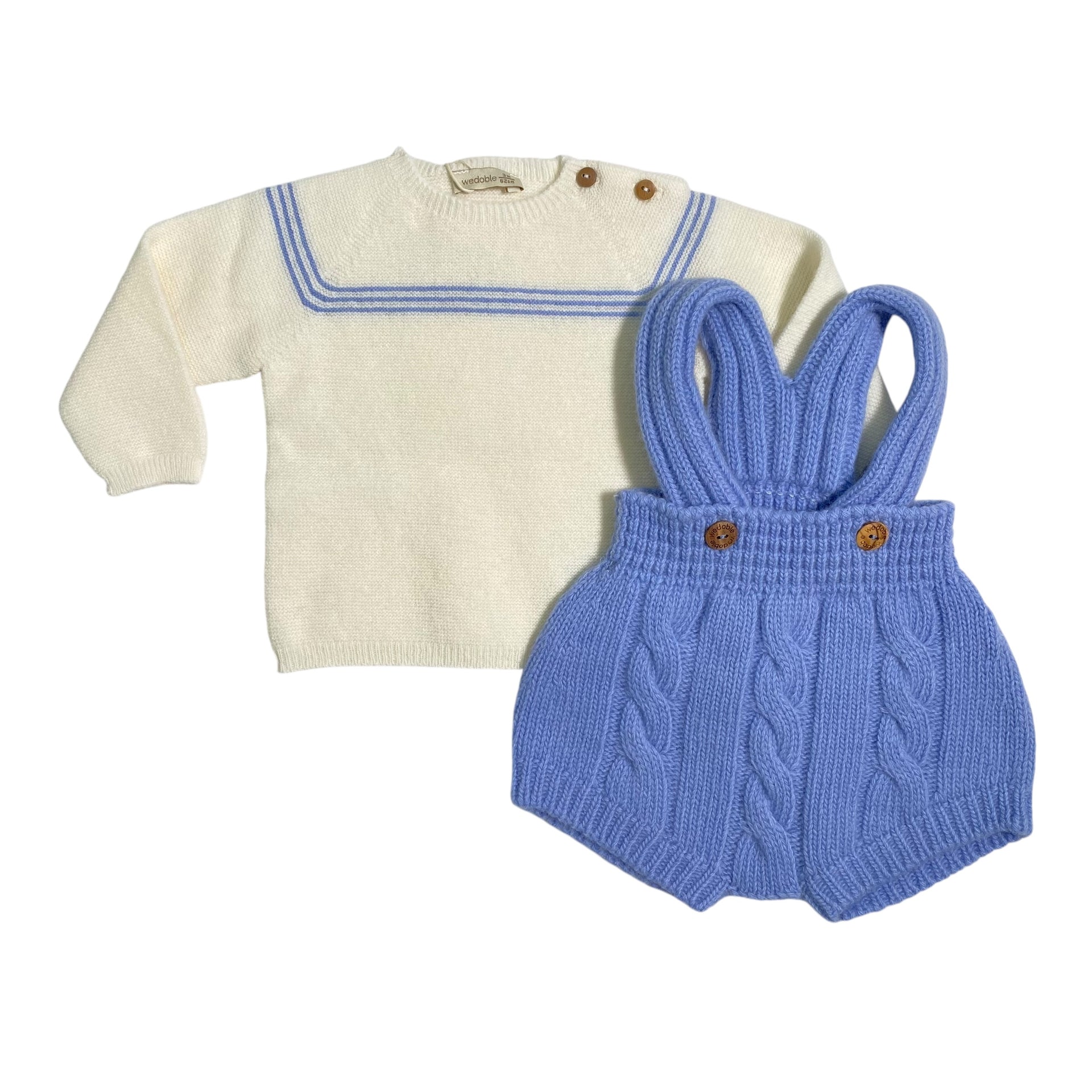 Maglione Pagliaccetto Maglione Body Completo In Lana Con