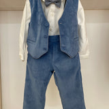 Completo Elegante Con Panciotto Neonato TETO E TATTA CT8290