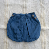 Linen Culotte With Newborn Side Opening WEDOBLE 05921D