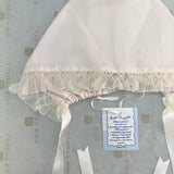 Beanie In Organdis Silk Newborn / SMALL GIUGGIOLA DORAC