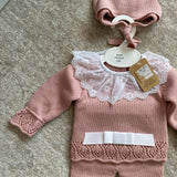 Tutina Spezzata Con Cuffia Neonata BABY FASHION 520.11