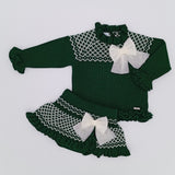 Completo 2 Pezzi Con Culotte Effetto Gonna Neonata RAHIGO 252101