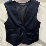 Gilet In cotone e Raso Blu Bambino Manuell&Frank M2476