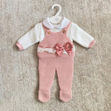 Tutina Intera 2 Pezzi Con Maglioncino Neonata BABY FASHION 532.3