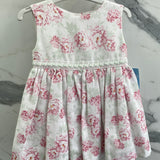 Casual Dress In Pique Floral Fantasy For Baby Girl GRANLEI 580
