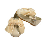 Scarpe Primi Passi Ballerina In Pelle Con Fiocco Neonata PANYNO B2702V