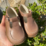 Scarpe Con Impunture In Pelle Bambino RIZITOS B3620
