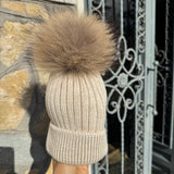 Wool Blend Hat With Striped Weft Child / FURFANTE CT2103VFA