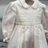 Pagliaccetto Elegante Battesimale In Seta Neonato/a PICCOLA GIUGGIOLA NAZARIO