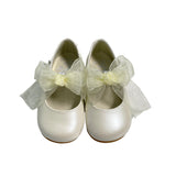 Scarpe Primi Passi  Ballerina Con Fiocco In Organza Neonata RIZITOS B3024R