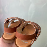 Sandali Primi Passi In Pelle Con Fibie Neonato RIZITOS B3039