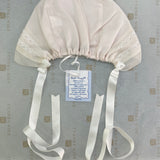 Cuffia In Organdis Di Seta Neonato/a PICCOLA GIUGGIOLA NAZARIOC