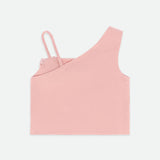 Top Monospalla Con Rosa Bambina ANGEL'S FACE CUBIST