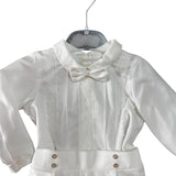 Completo Elegante In Velluto Con Camicia e Bermuda Neonato PONTO POR PONTO 6633
