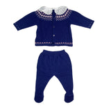 Tutina Spezzata In Misto Lana Neonata DR KID DK140