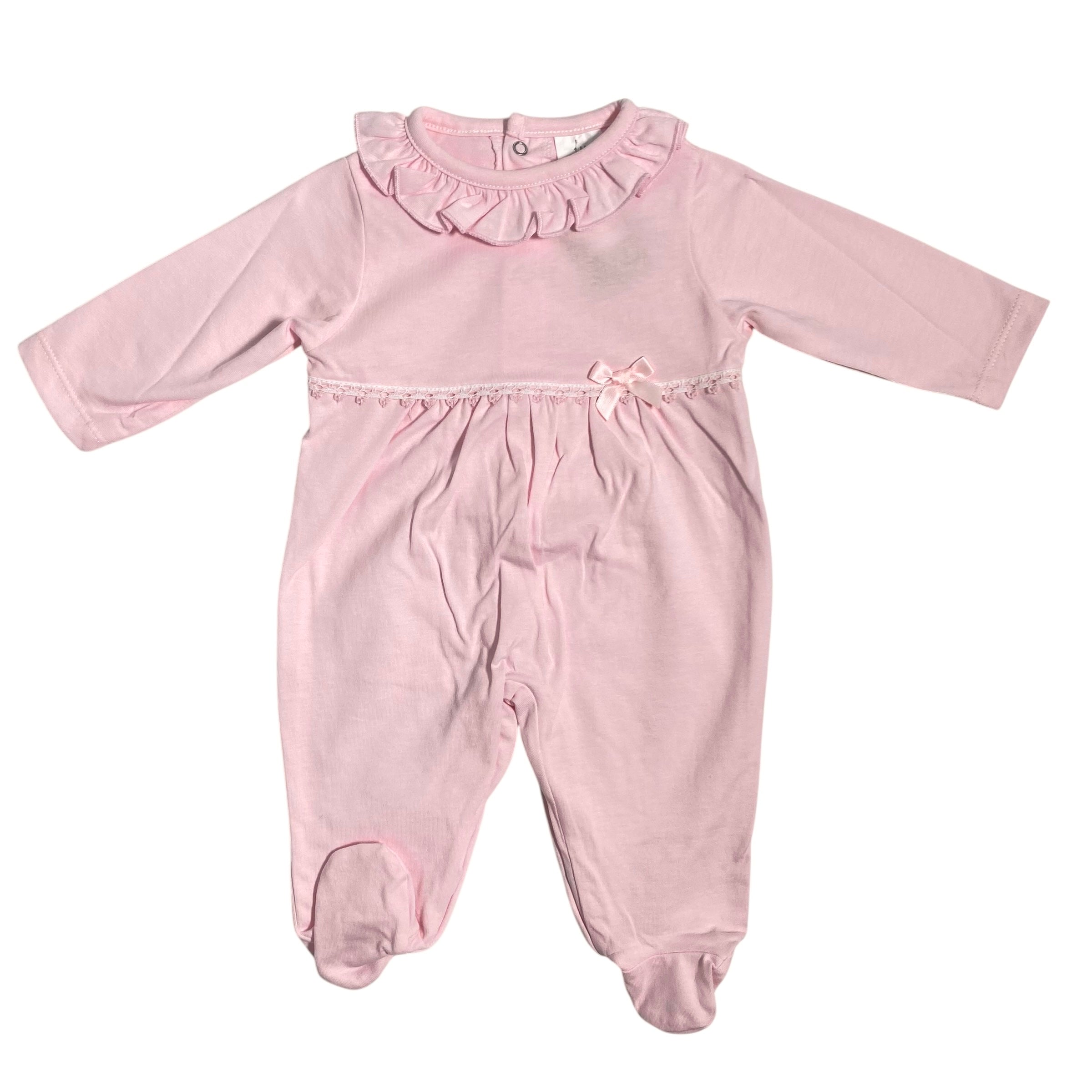 Tutine Neonato In Cotone Con Doppia Cerniera - Pigiamini Interi Con Piedini Per Bambini 0-12 Mesi - Foto 3