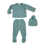 Tutina Spezzata Con Cappello In Tessuto Anallergico Neonato/a BABY FASHION 520.1T