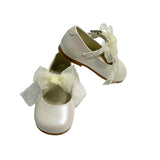 Scarpe Primi Passi  Ballerina Con Fiocco In Organza Neonata RIZITOS B3024R