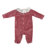 Tutina Intera In Ciniglia Neonata BEBE' MARGO' B002