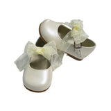 Scarpe Primi Passi  Ballerina Con Fiocco In Organza Neonata RIZITOS B3024R