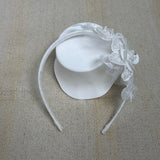Cerchietto Con Pizzo e Fiori Bambina DAGA C23