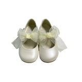 Scarpe Primi Passi  Ballerina Con Fiocco In Organza Neonata RIZITOS B3024R