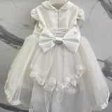 Abito Elegante Battesimale Con Code' Neonata LES ETOILES MELANIA