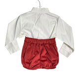 Completo Con Bermuda In Velluto e Maglioncino Neonato VALENTINA BEBES HADA123