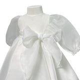 Abito Elegante In Organza Neonata NINNAOH I24704AB