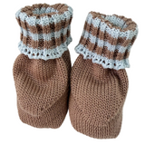 Calzini Scarpetta In Filo Di Cotone Neonato PICCOLA DESI 2735C