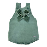 Pagliaccetto In Caldo Cotone Con Fiocco In Velluto Neonata CONDOR 55911