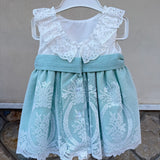 Abito Smanicato Con Gonna In Tulle Bambina VALENTINA BEBES NUBE 33