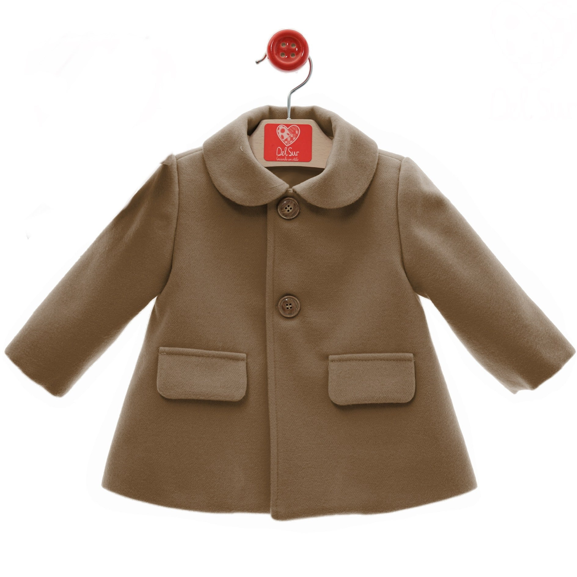 Cappotto Cardigan Bambina 1-4 Anni - Cotone Maniche Lunghe Per Primavera/Autunno - Foto 9