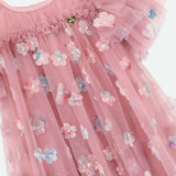 Abito Mezza Manica In Tulle Con Petali Bambina ANGEL'S FACE MARLOWE