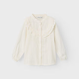 Camicia In Cotone Con Rouches Bambina NAME IT 13225060
