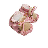 Socke Scarpetta aus warmer Baumwolle und Chenille Neugeborenen LA SARTORIA DEI PICCOLI LSC203