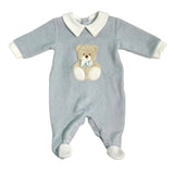 Tutina Intera In Ciniglia Con Orso Neonato TETO E TATTA TU8230