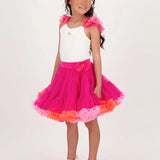 Top In Maglia Con Maniche In Tulle Bambina ANGEL'S FACE FLOSSY