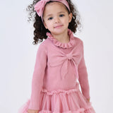 Fascia Con Fiocco In Tulle Neonata ANGEL'S FACE TIFF