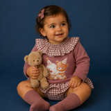 Completo Maglia Con Culotte Rosa Neonata DEL SUR 1839