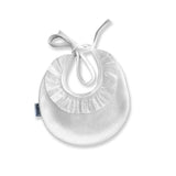 San Gallo Unisex Cotton Single Bib With Lace BABIDU 645