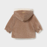 Cappotto double face teddy Neonato panna/tortora Mayoral 2412