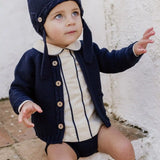 Completo Tre Pezzi In Tessuto Anallergico Neonato RAHIGO 24281